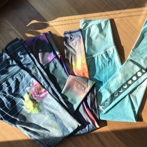 Teeki yoga pants bundle, XS